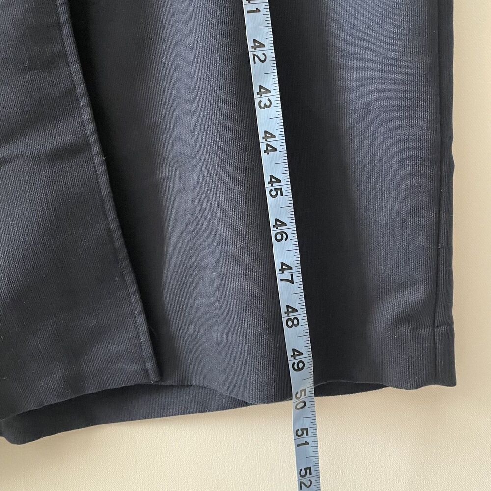 Vintage Y2K Amanda Smith Shirt Dress Collared Short Sleeve Button Front Navy 8 - Picture 11 of 12